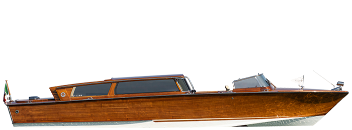 Deluxe Wooden Boat M-3 in Venice